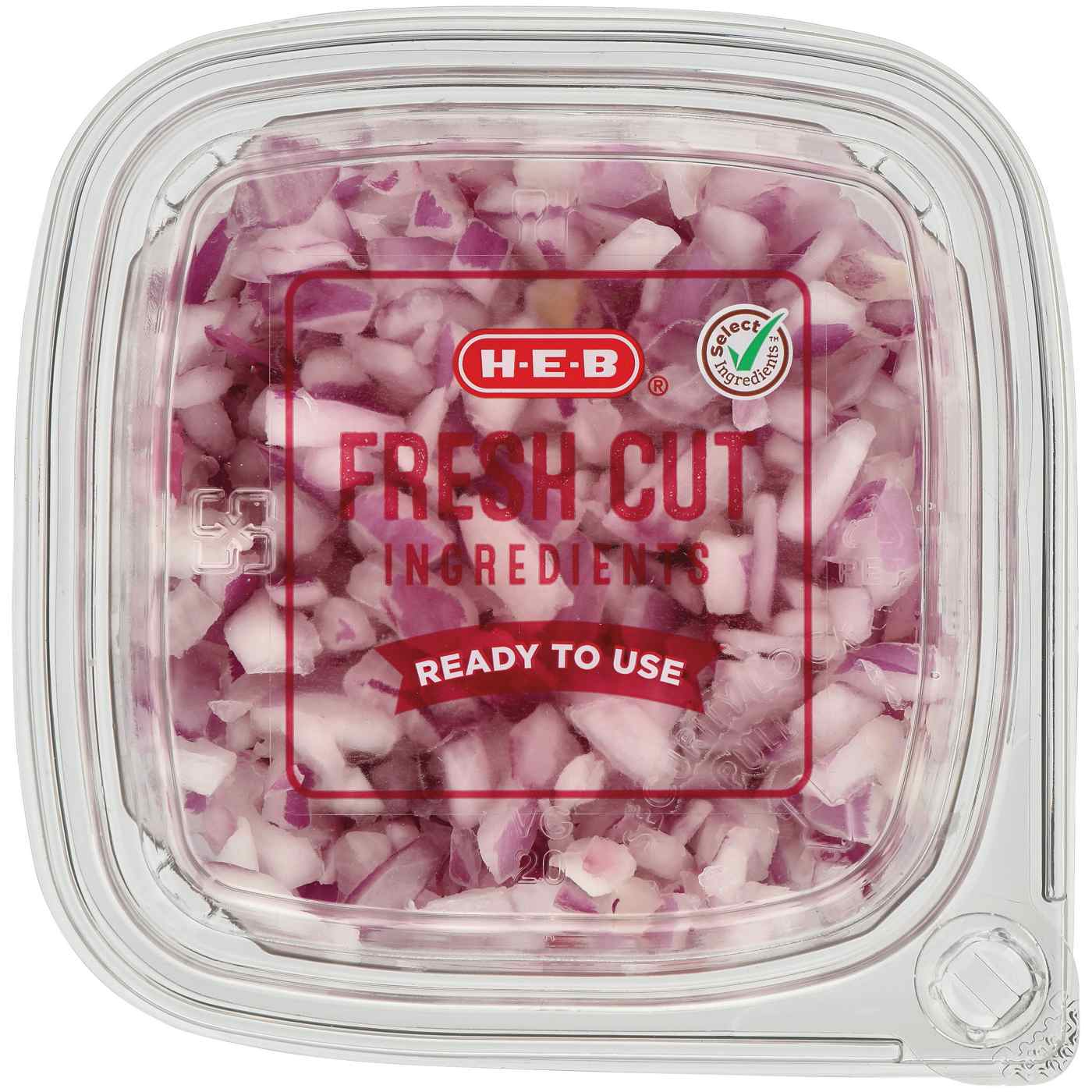 H-E-B Fresh Diced Red Onion; image 2 of 2