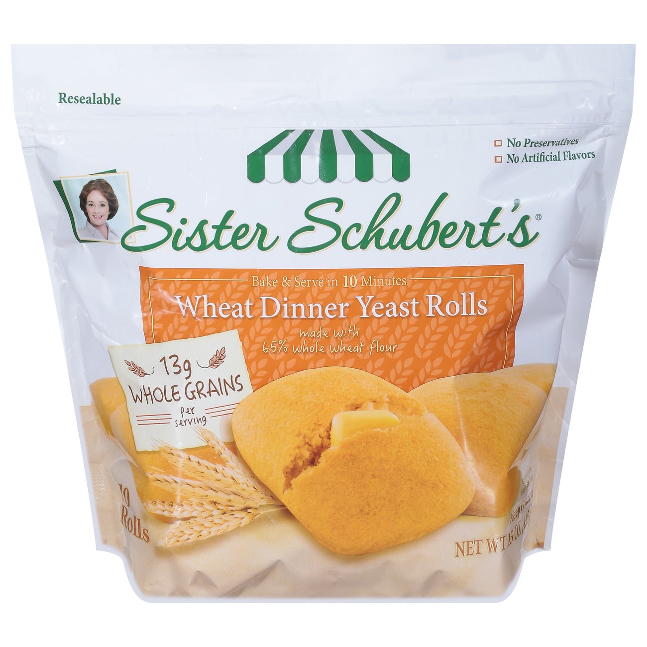 Sister Schubert's Wheat Dinner Yeast Rolls Shop Bread at HEB