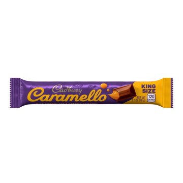 Cadbury Caramello Milk Chocolate Caramel Candy Bar - King Size