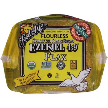 Food For Life Ezekiel 4:9 Sprouted Grain Flax Bread, 24 oz