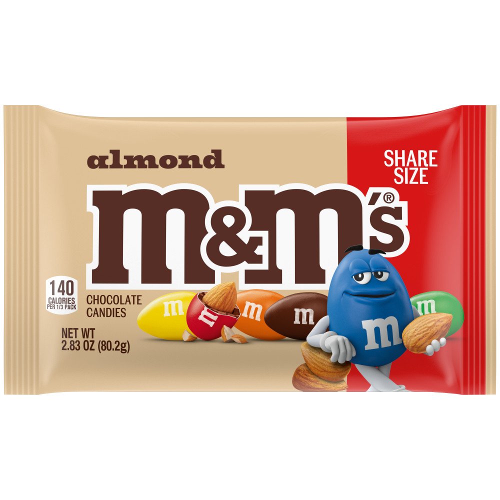 M&M'S Milk Chocolate Single Size Candy - Shop Candy at H-E-B