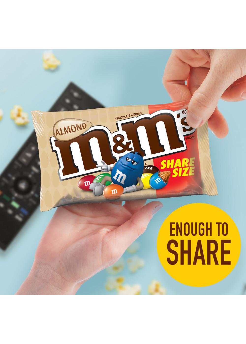 M&M'S Almond Milk Chocolate Candy - Share Size; image 3 of 7