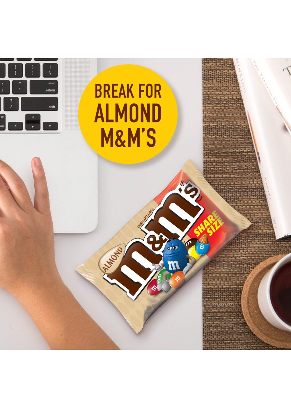 M&M'S Almond Milk Chocolate Candy - Share Size; image 4 of 7
