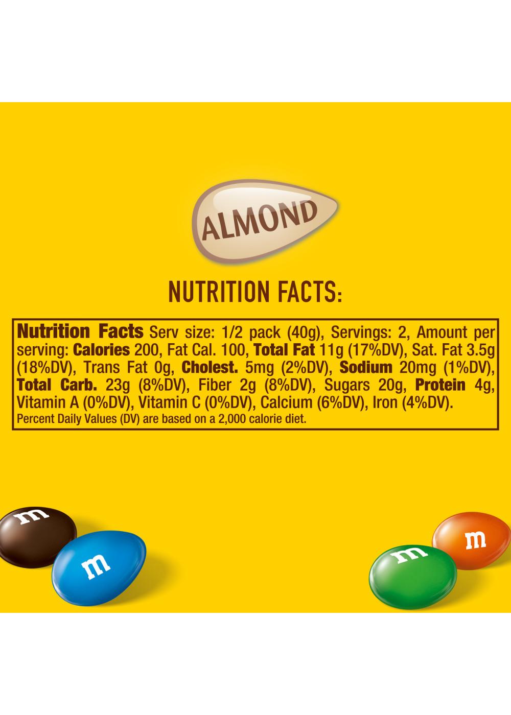 M&M'S Almond Milk Chocolate Candy - Share Size; image 6 of 7