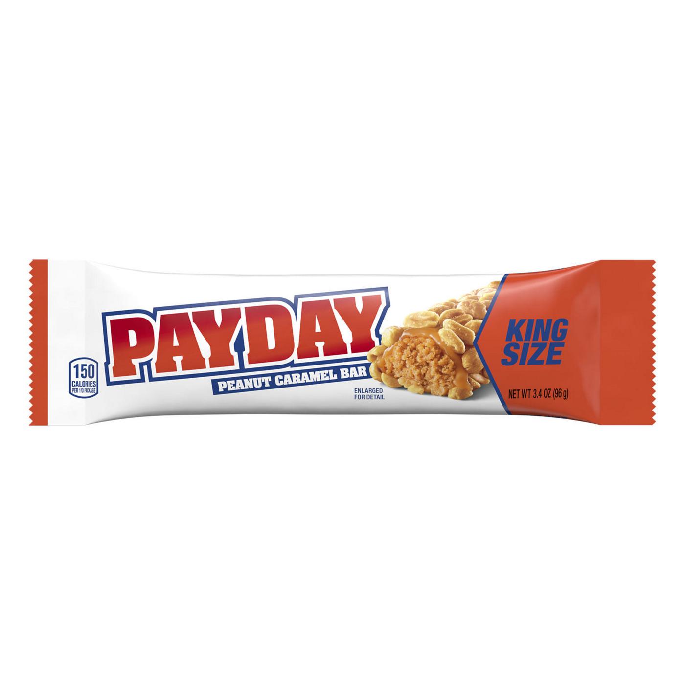 Payday Peanut Caramel Candy Bar - King Size; image 1 of 4