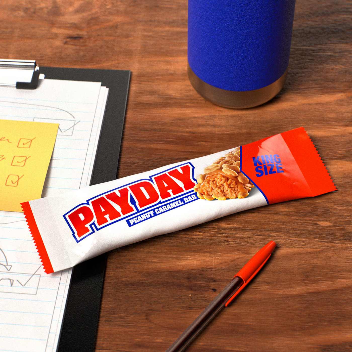 Payday Peanut Caramel Candy Bar - King Size; image 3 of 4
