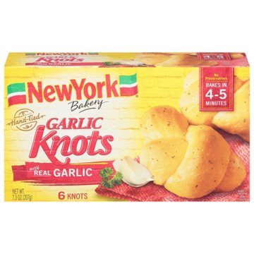 New York Bakery Garlic Knots, 6 ct