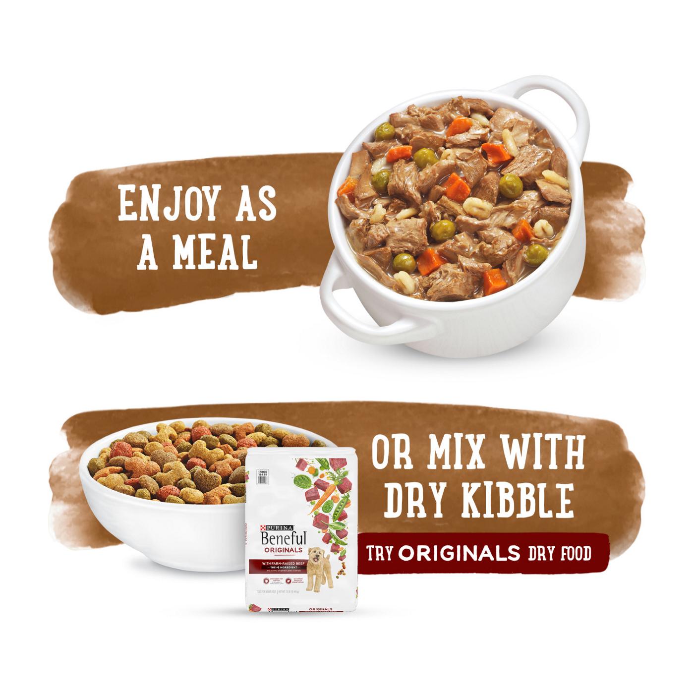 Beneful Purina Beneful High Protein, Gravy Wet Dog Food Variety Pack, Prepared Meals Stew; image 4 of 9