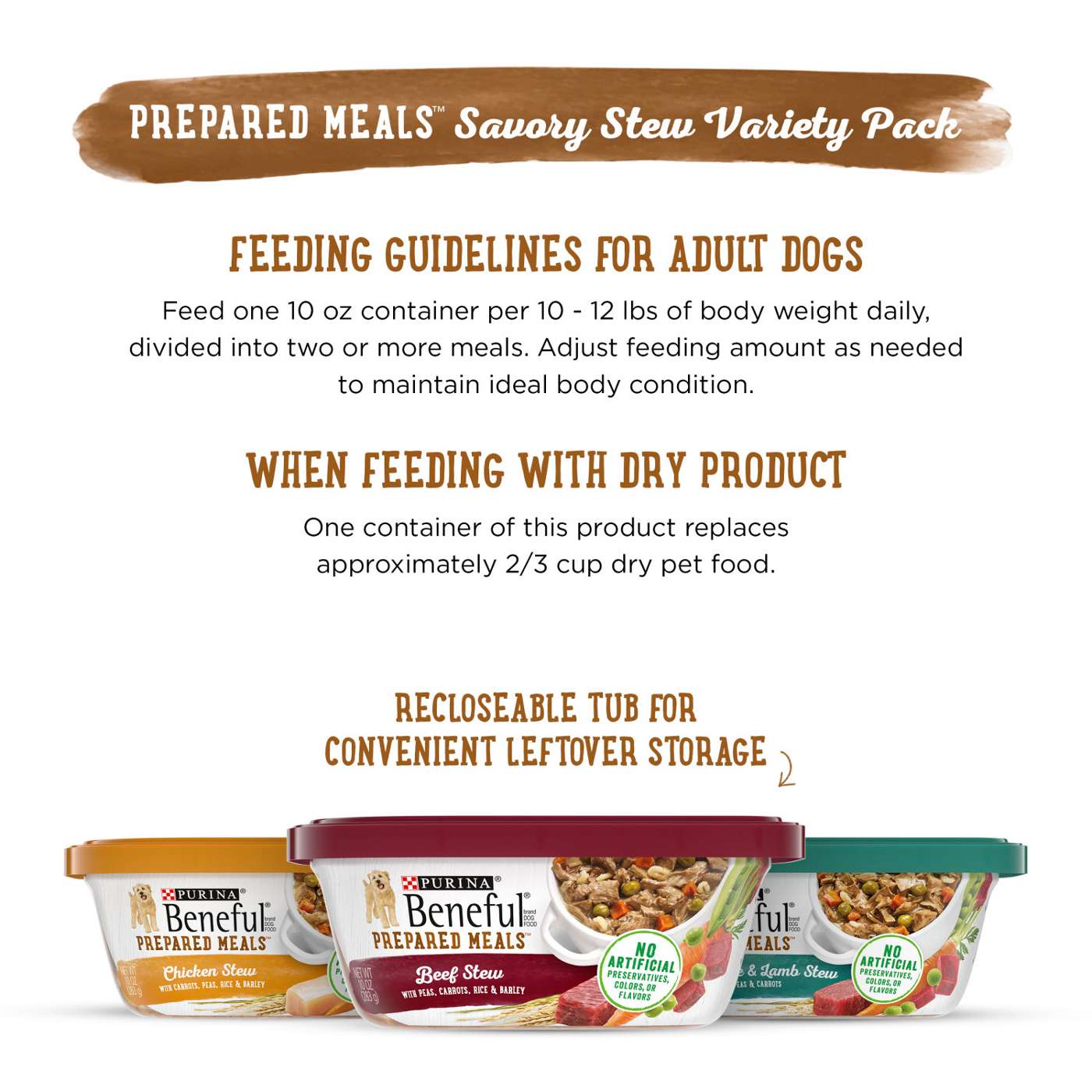 Beneful Purina Beneful High Protein, Gravy Wet Dog Food Variety Pack, Prepared Meals Stew; image 8 of 9