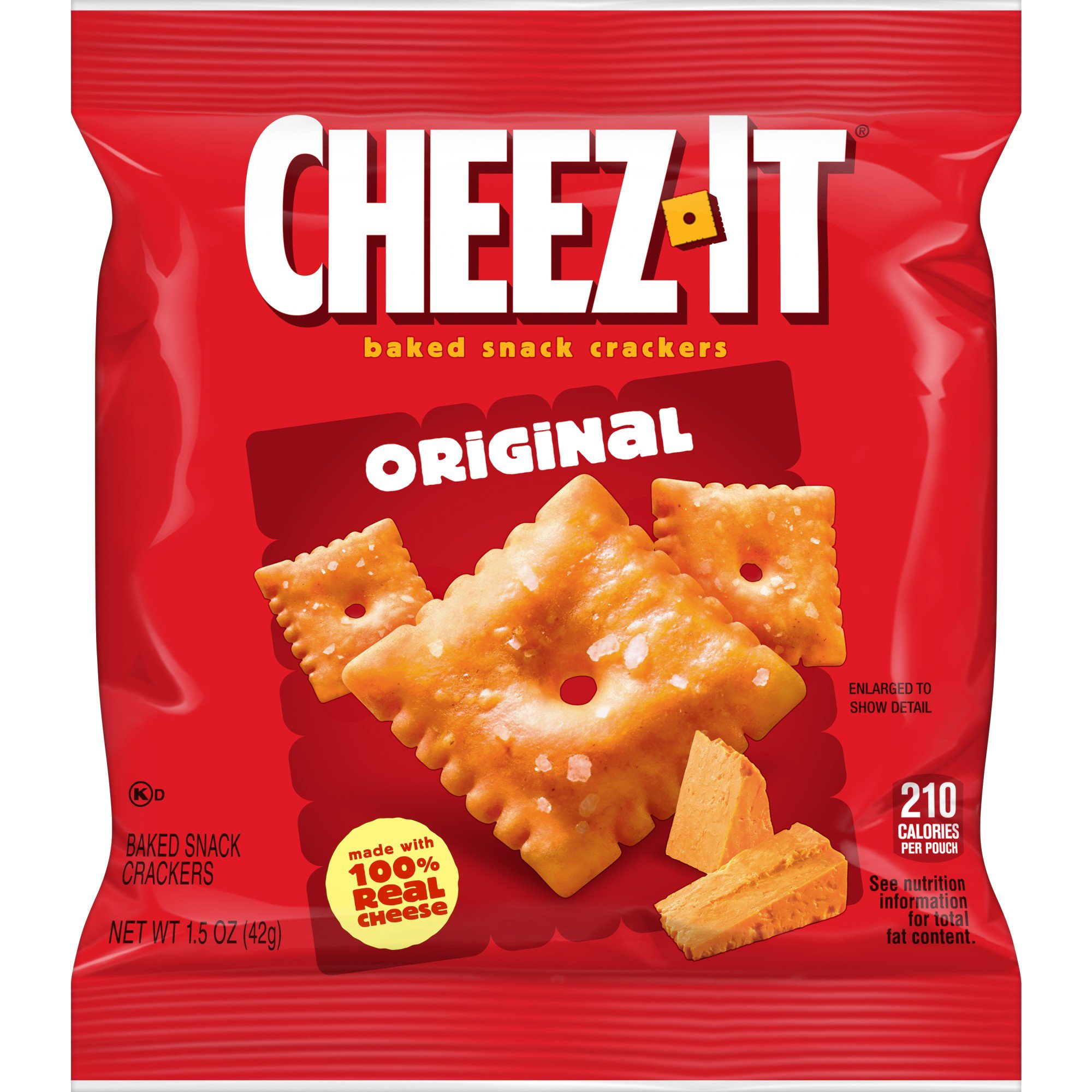 CheezIt Original Baked Snack Crackers Shop Crackers & breadsticks at