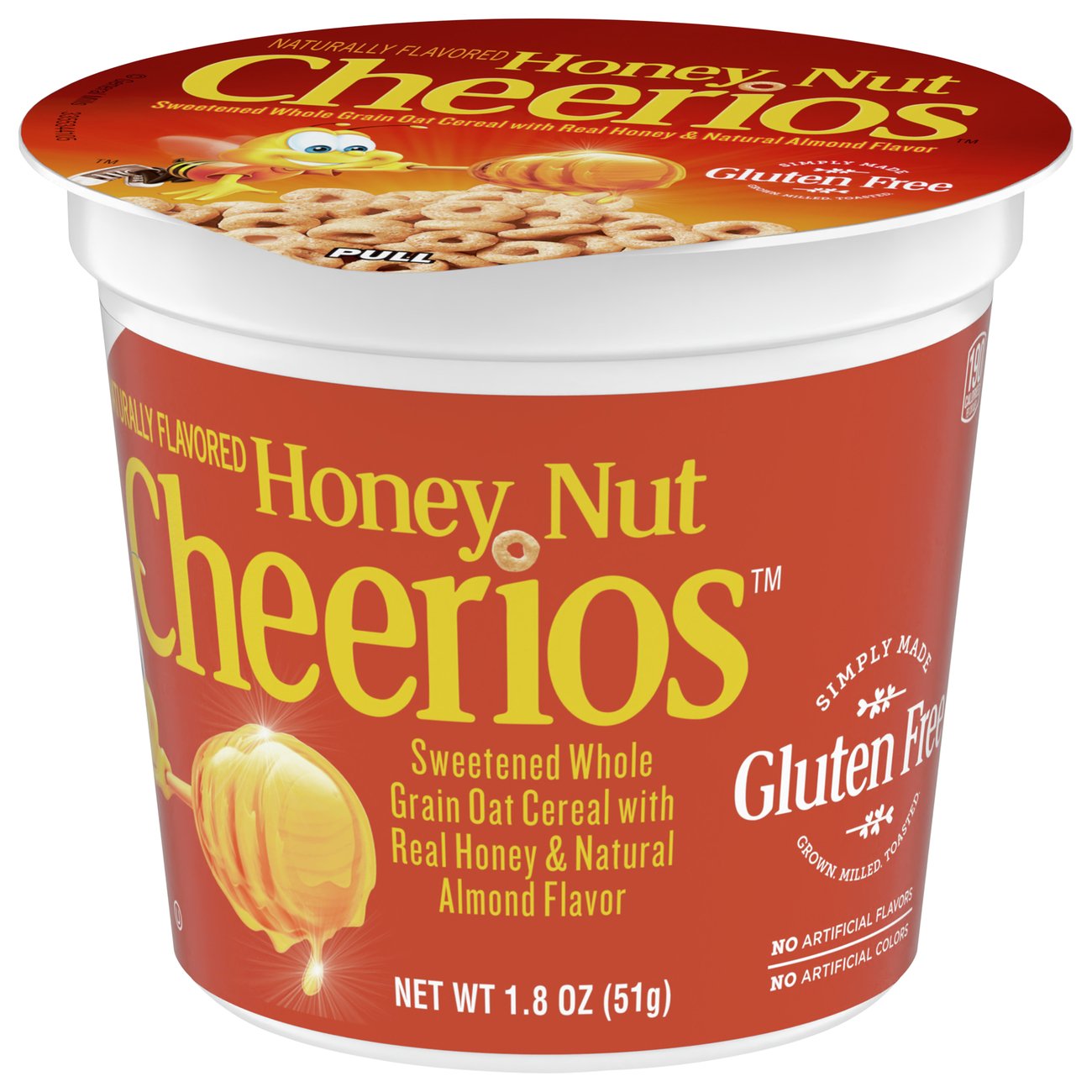 General Mills Honey Nut Cheerios Cereal Cup - Shop Cereal at H-E-B