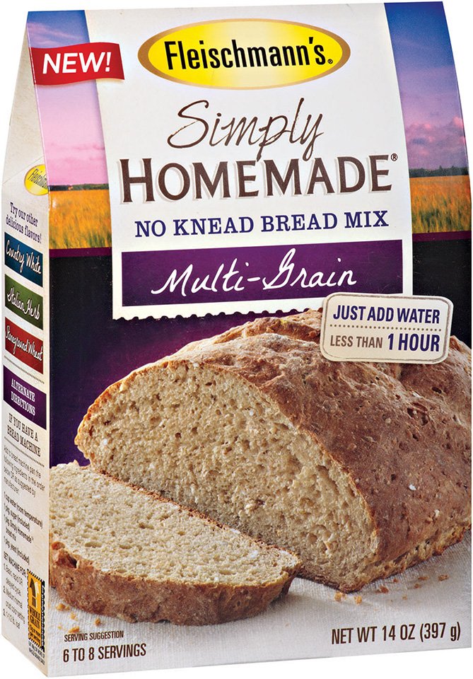 Fleischmann's Simply Homemade Multigrain No Knead Bread Mix Shop
