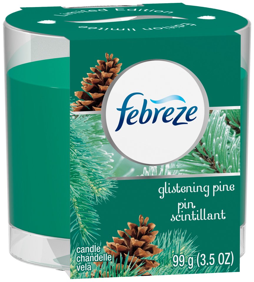 Febreze Glistening Pine Candle Shop Candles at HEB