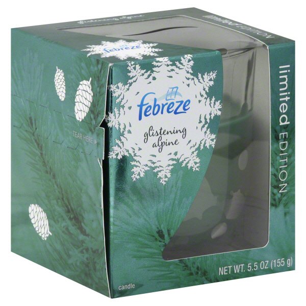 Febreze Glistening Alpine Candle - Shop Candles at H-E-B