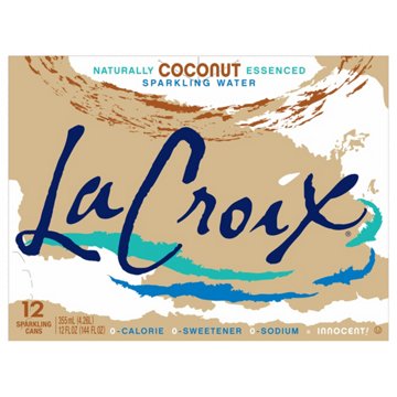 LaCroix Coconut Flavored Sparkling Water 12 pk Cans