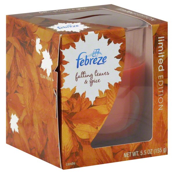 Febreze Falling Leaves and Spice Candle Shop Candles at HEB