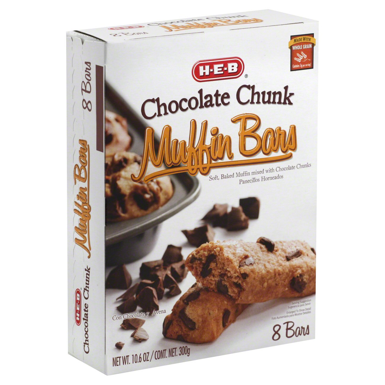 HEB Chocolate Chunk Muffin Bars Shop Granola & snack bars at HEB