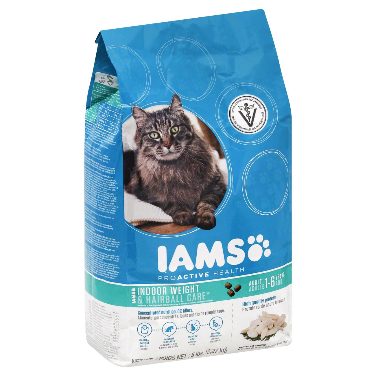 Iams proactive health hairball care store chicken flavor daily cat treats