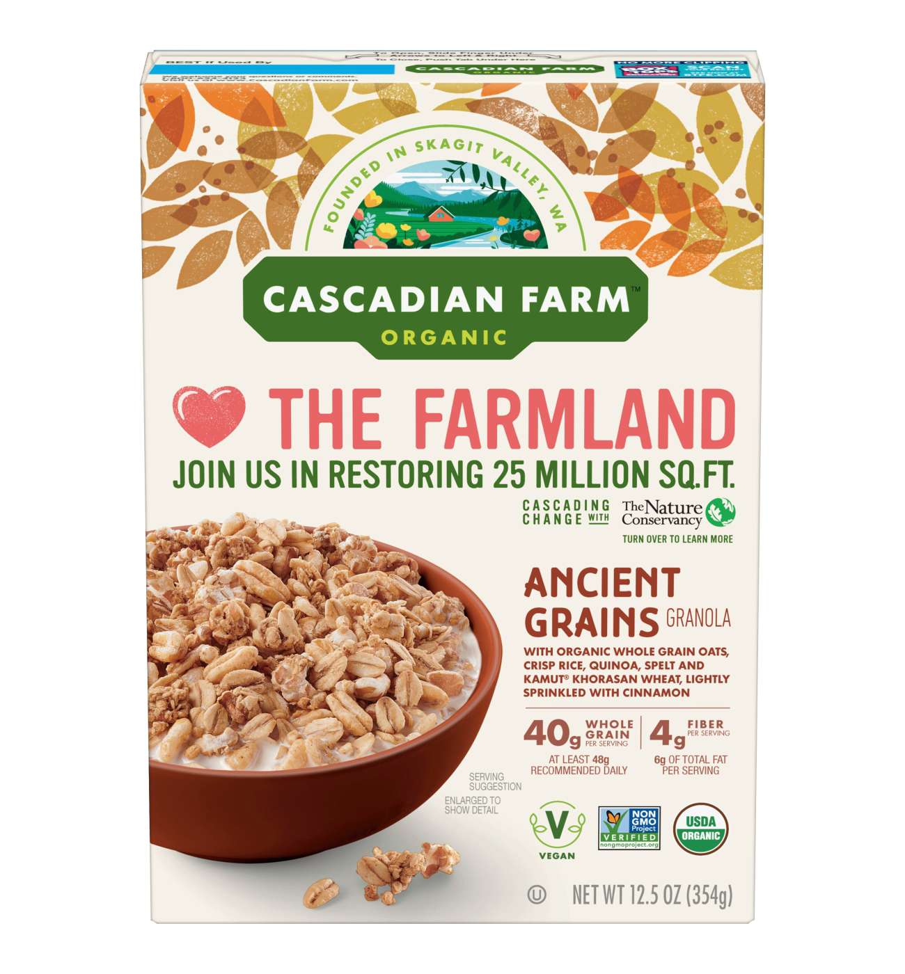 Cascadian Farm Organic Ancient Grains Granola; image 1 of 2