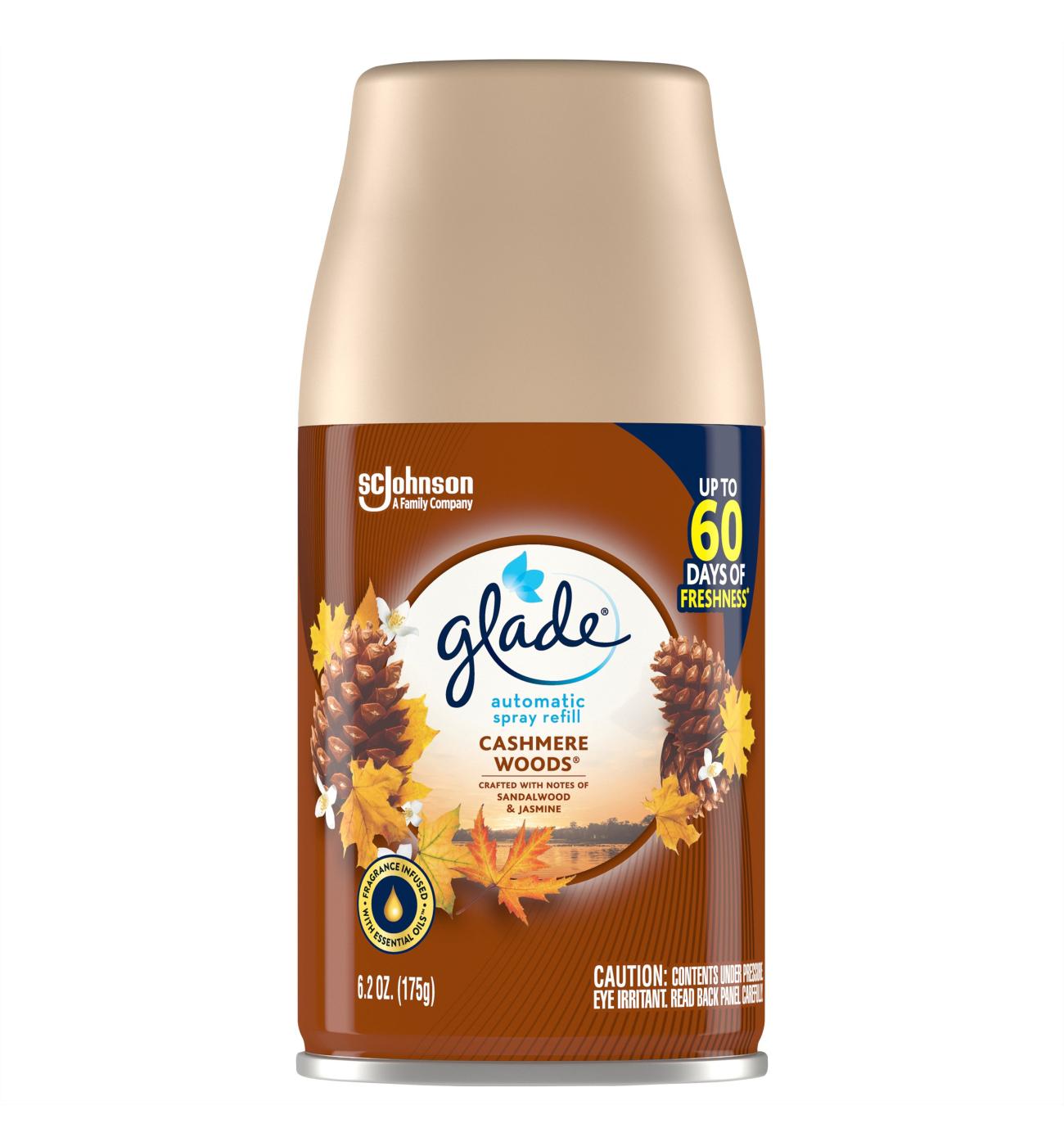 Glade Automatic Spray Refill - Cashmere Woods; image 1 of 2