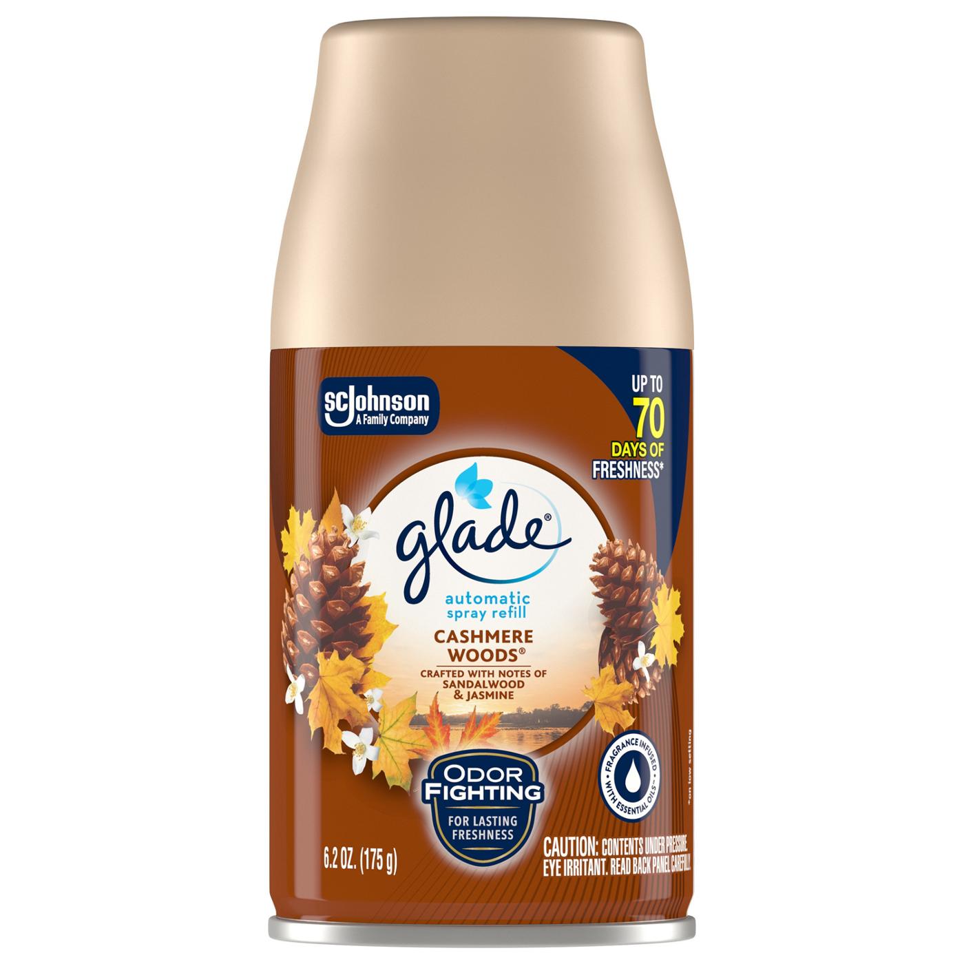Glade Automatic Spray Refill Air Freshener - Cashmere Woods; image 1 of 7