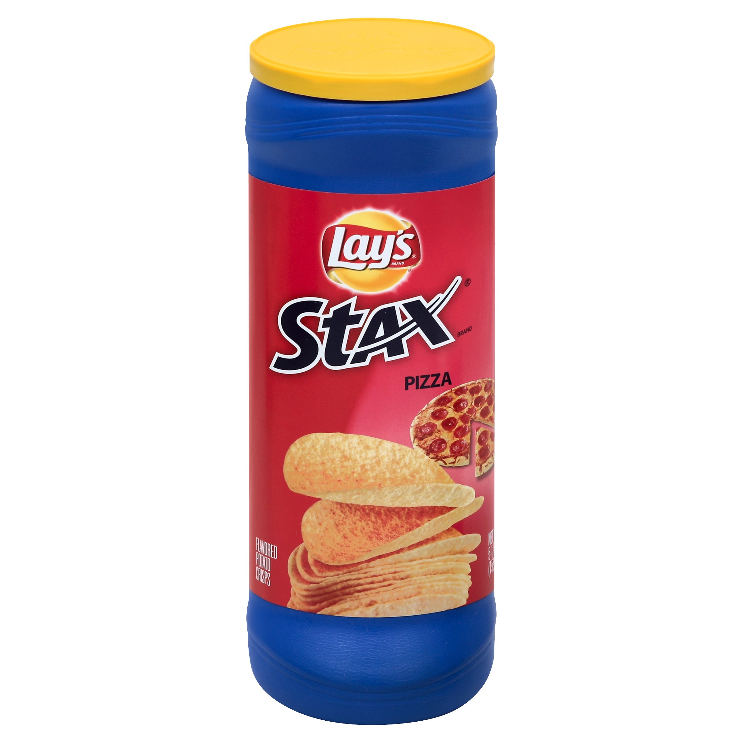 Lay's Stax Pizza Potato Crisps Shop Chips at HEB