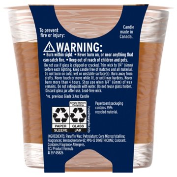 Glade Cashmere Woods Candle