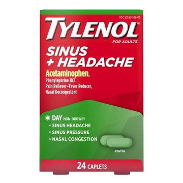 Tylenol Sinus + Headache Daytime Caplets