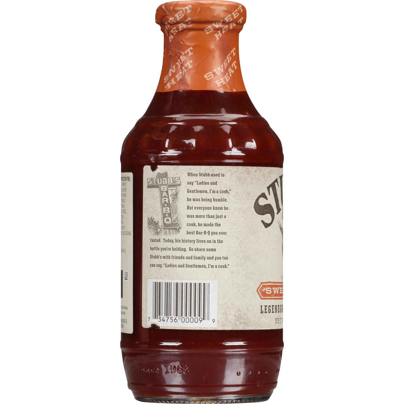 Stubb's Sweet Heat Bar-B-Q Sauce; image 8 of 10
