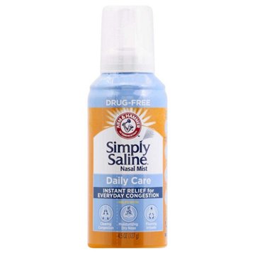 Arm & Hammer Simply Saline Daily Care Nasal Mist, 4.5 oz