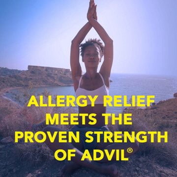 Advil Allergy and Congestion Relief, Pain Reliever, Fever Reducer and Allergy Relief with Ibuprofen, Phenylephrine HCl and Chlorpheniramine Maleate 4 mg - 20 Coated Tablets