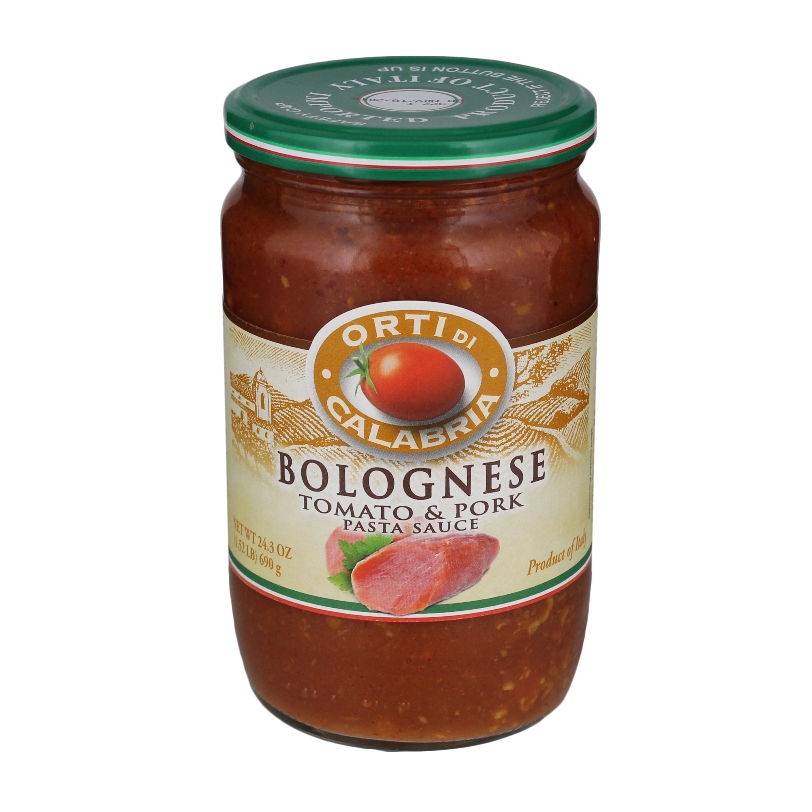 Orti Di Calabria Bolognese Tomato & Pork Pasta Sauce Shop Pasta