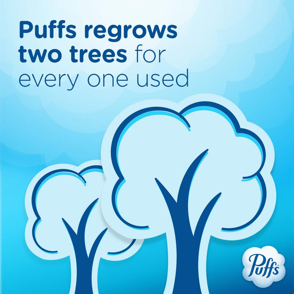 Puffs Plus Lotion with Scent of Vicks Facial Tissues; image 3 of 9