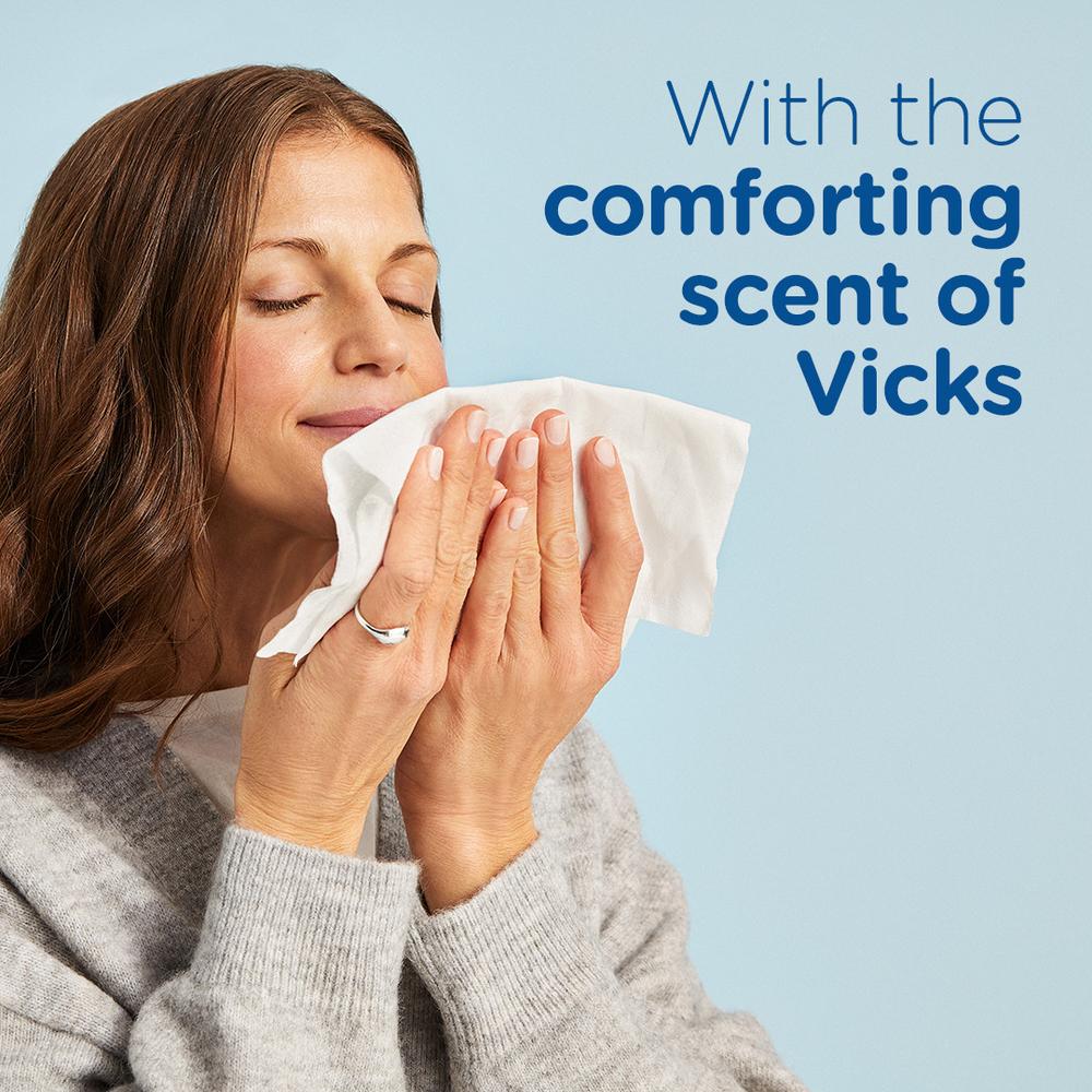 Puffs Plus Lotion with Scent of Vicks Facial Tissues; image 4 of 9