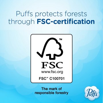 Puffs Plus Lotion with Scent of Vicks Facial Tissues, 48 ct