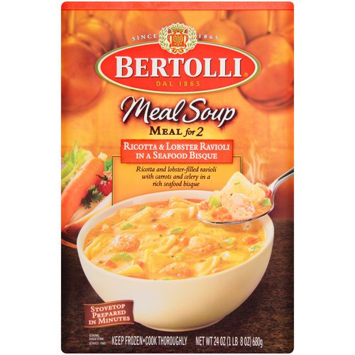 Bertolli Lobster Ravioli Seafood Bisque Shop Meals & Sides at HEB
