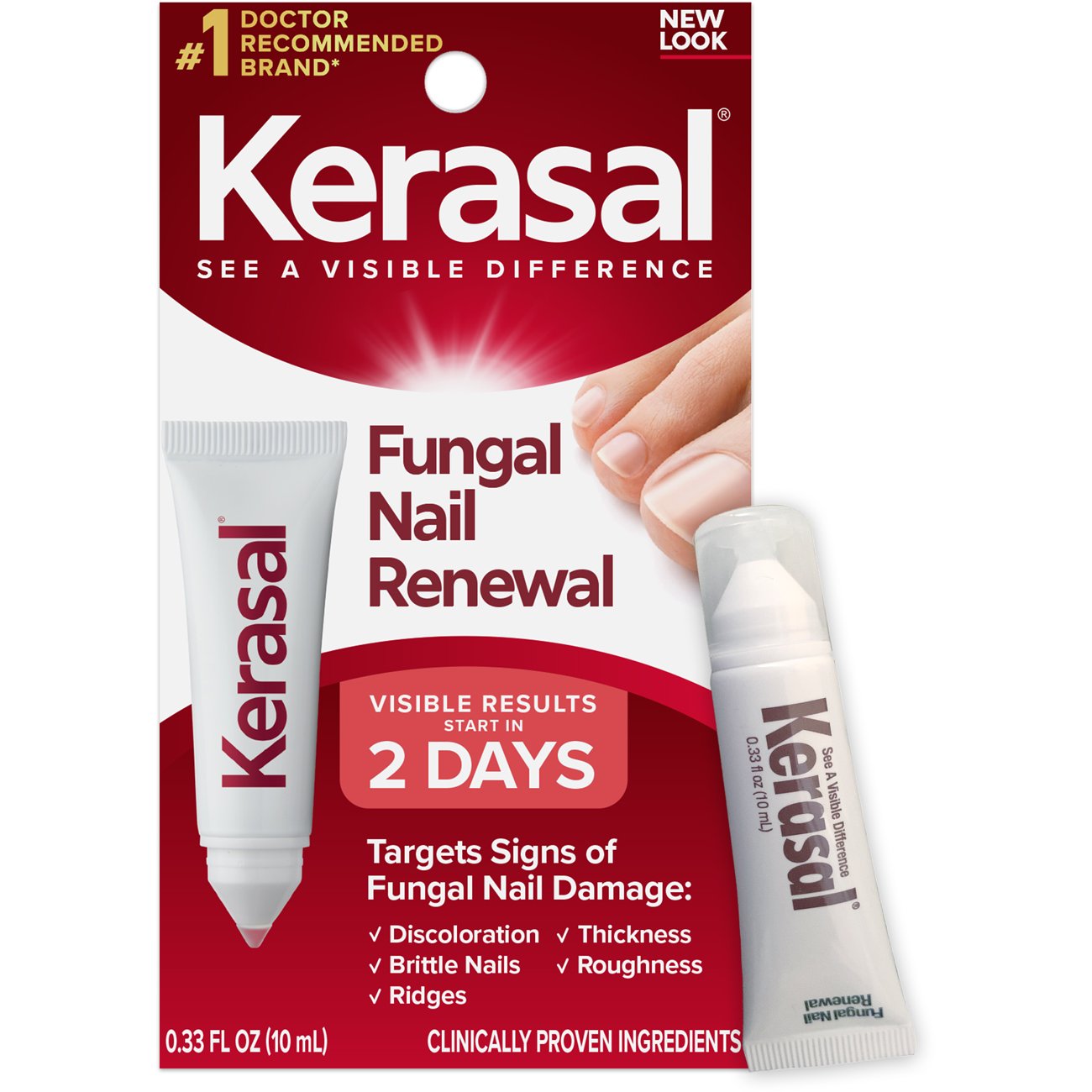 Kerasal Fungal Nail Renewal Solution Shop Skin & scalp treatments at HEB