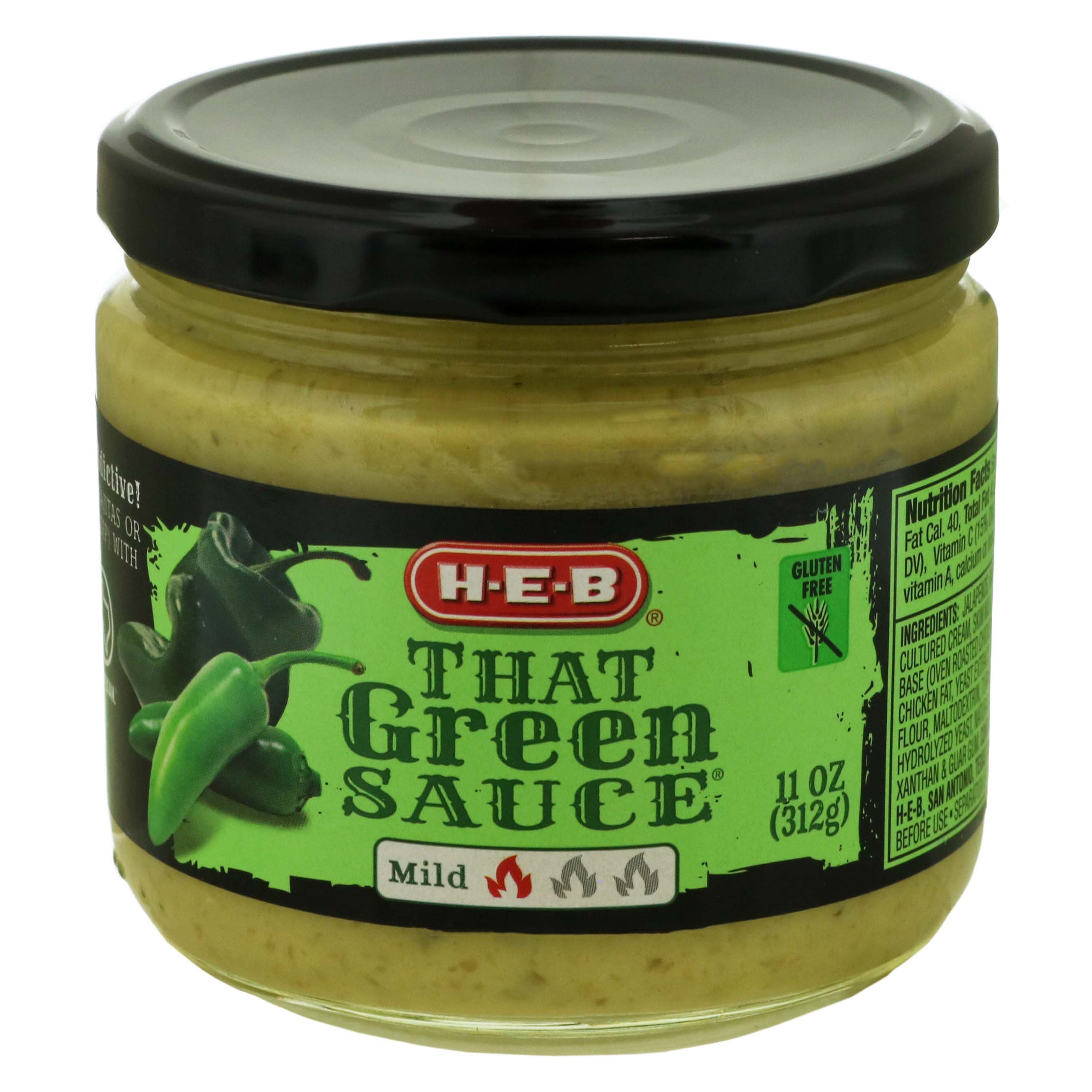 H-E-B That Green Sauce Mild - Shop Salsa & Dip At H-E-B