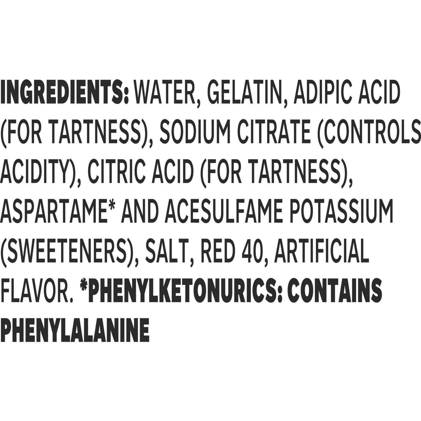 Jell-O Zero Sugar Strawberry Gelatin Snacks Value Pack; image 2 of 11