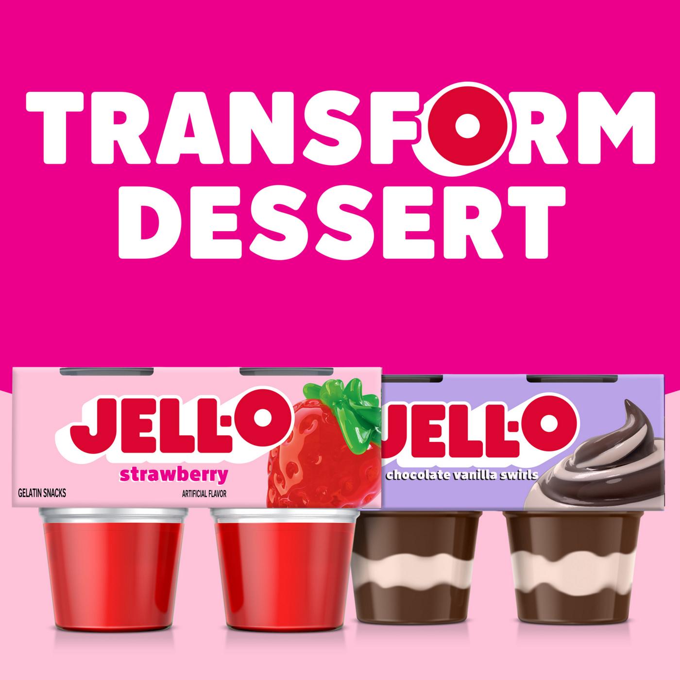 Jell-O Strawberry Gelatin Snacks; image 8 of 11
