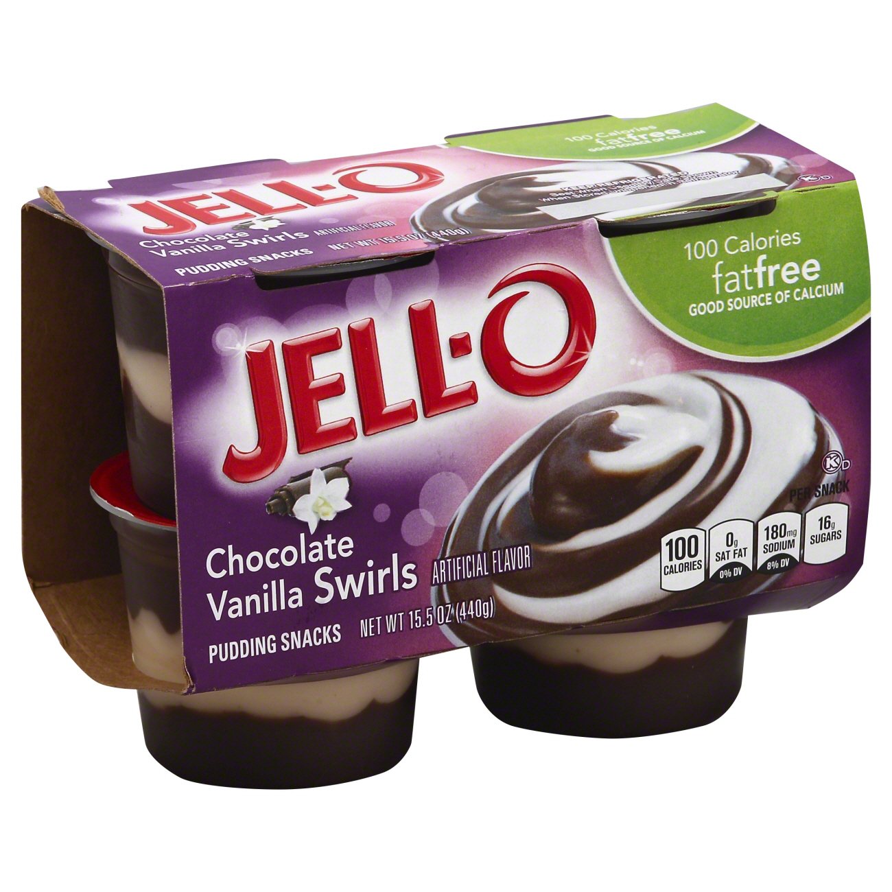 JellO Chocolate Vanilla Swirls Pudding Snacks Shop Pudding & Gelatin