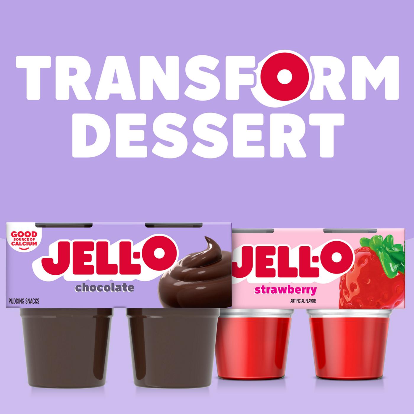 Jell-O Chocolate Pudding Snacks; image 4 of 7