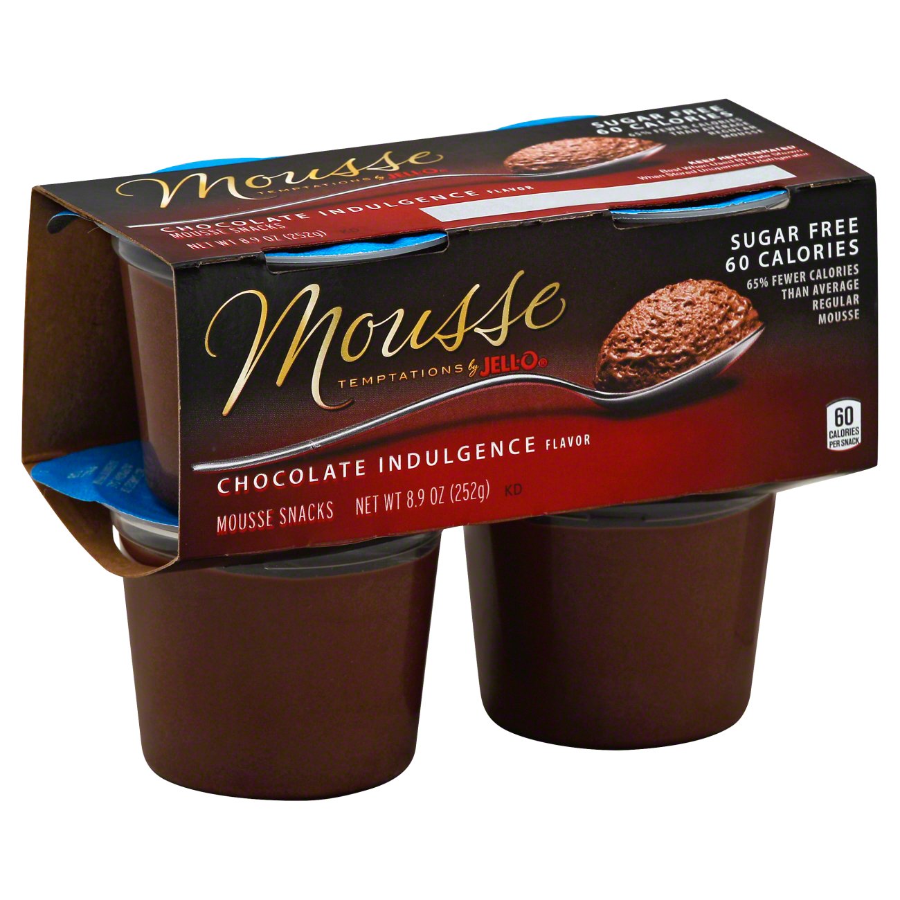 JellO Mousse Temptations Chocolate Indulgence Mousse Snacks Shop