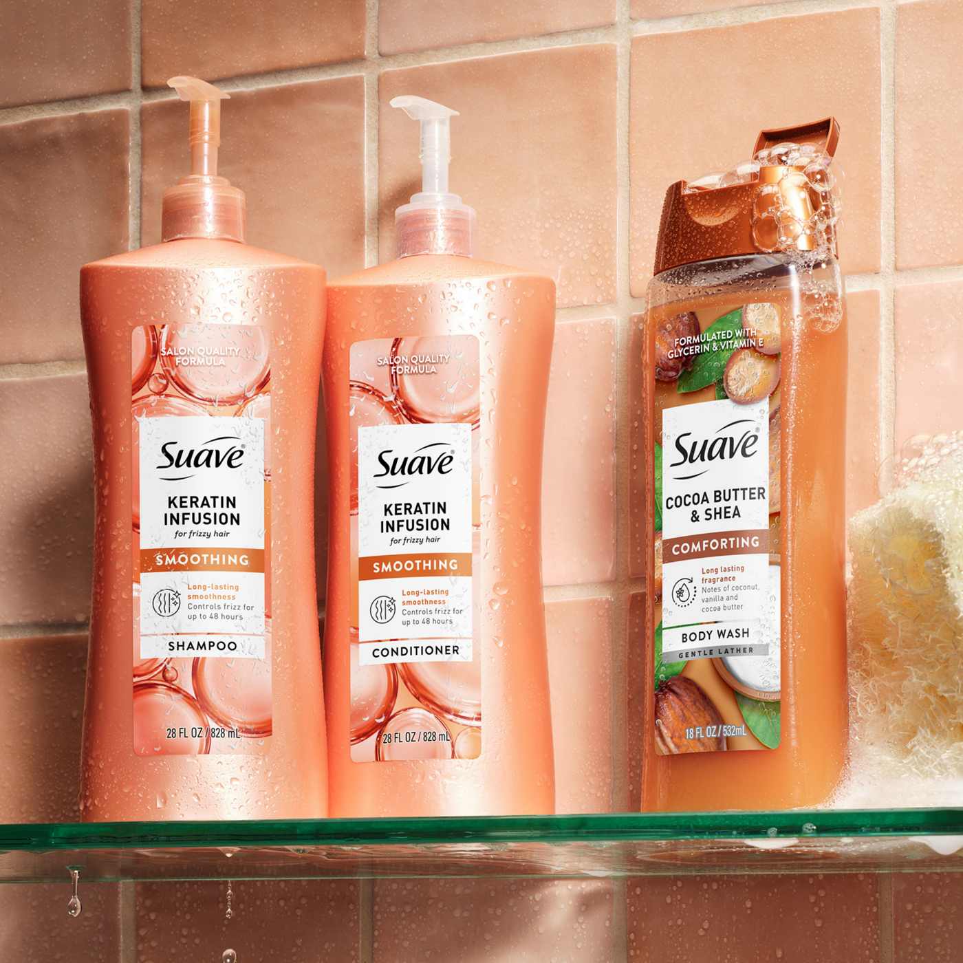 Suave Professionals Keratin Infusion Smoothing Conditioner; image 5 of 8