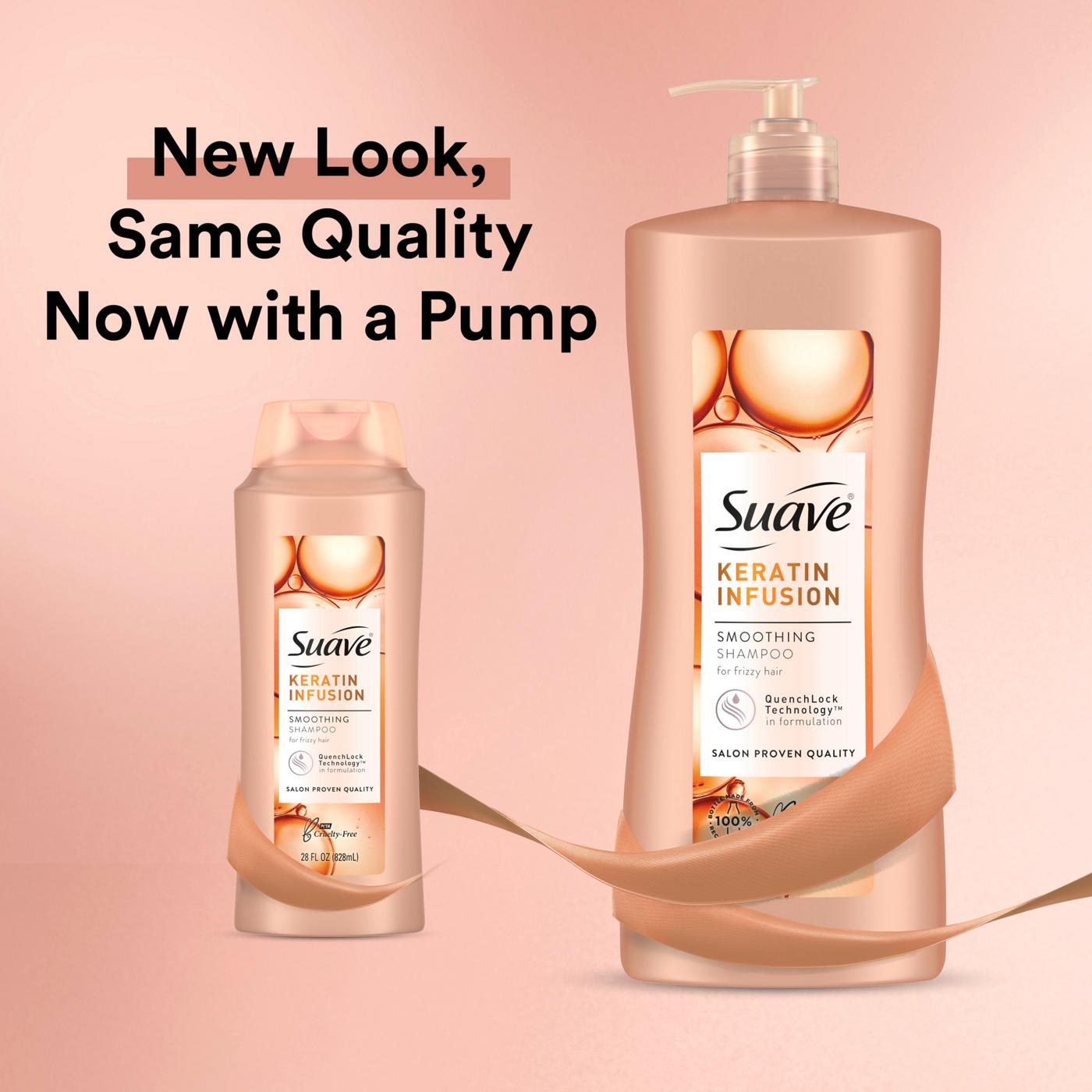 Suave Professionals Smoothing Shampoo - Keratin Infusion; image 4 of 6