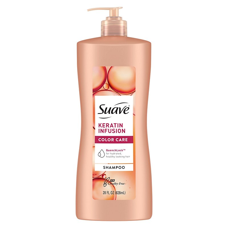 Trojaanse paard Uitgebreid Pijl Suave Professionals Keratin Infusion Color Care Shampoo - Shop Hair Care at  H-E-B