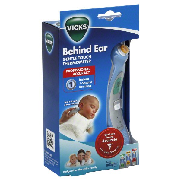 Vicks Behind Ear Gentle Touch Thermometer Shop Medicines & Treatments