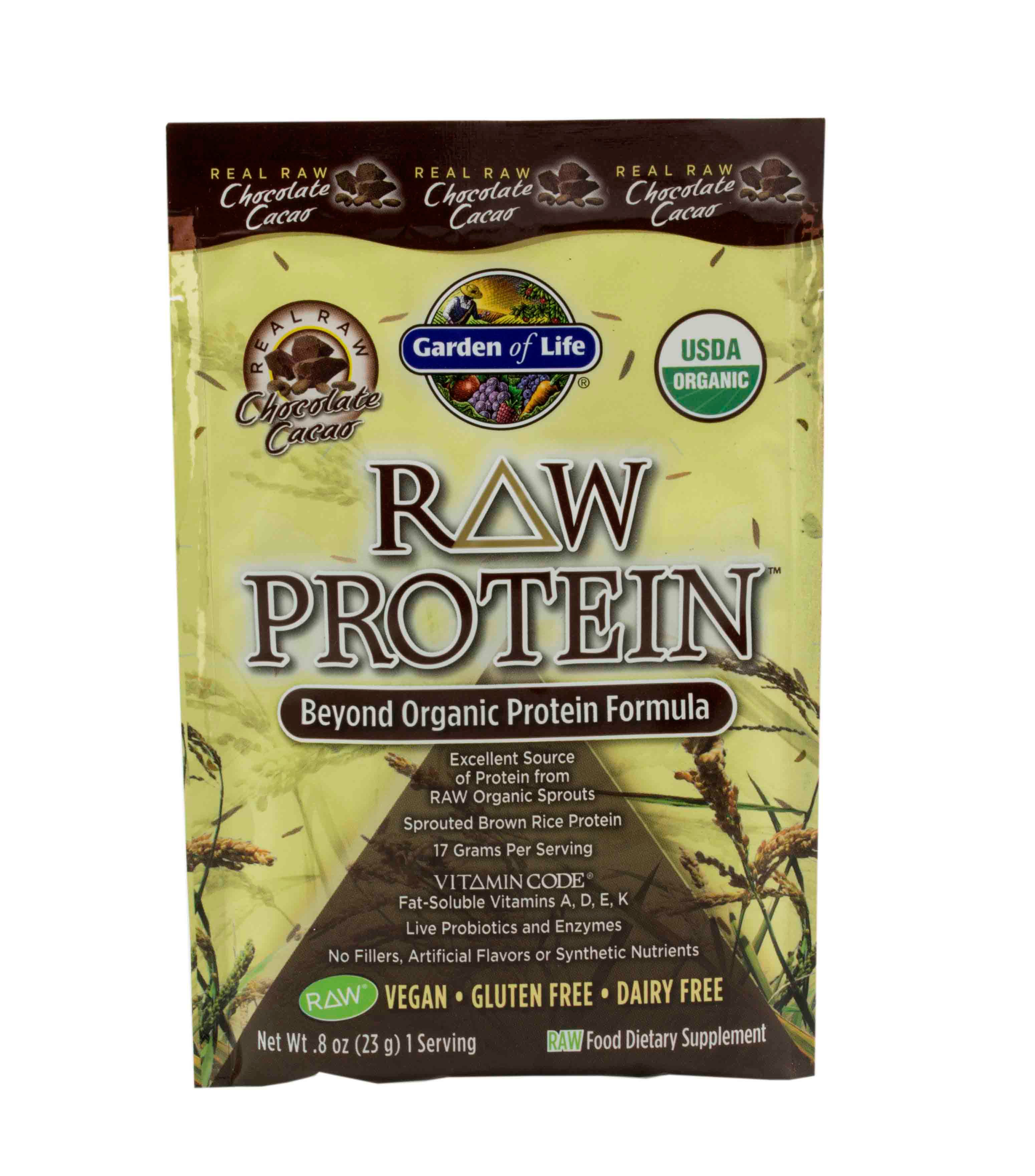 Garden of Life Raw Organic Chocolate Protein Powder - Shop Diet