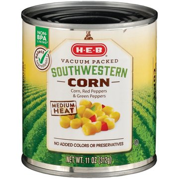 H-E-B Southwestern Corn, 11 oz