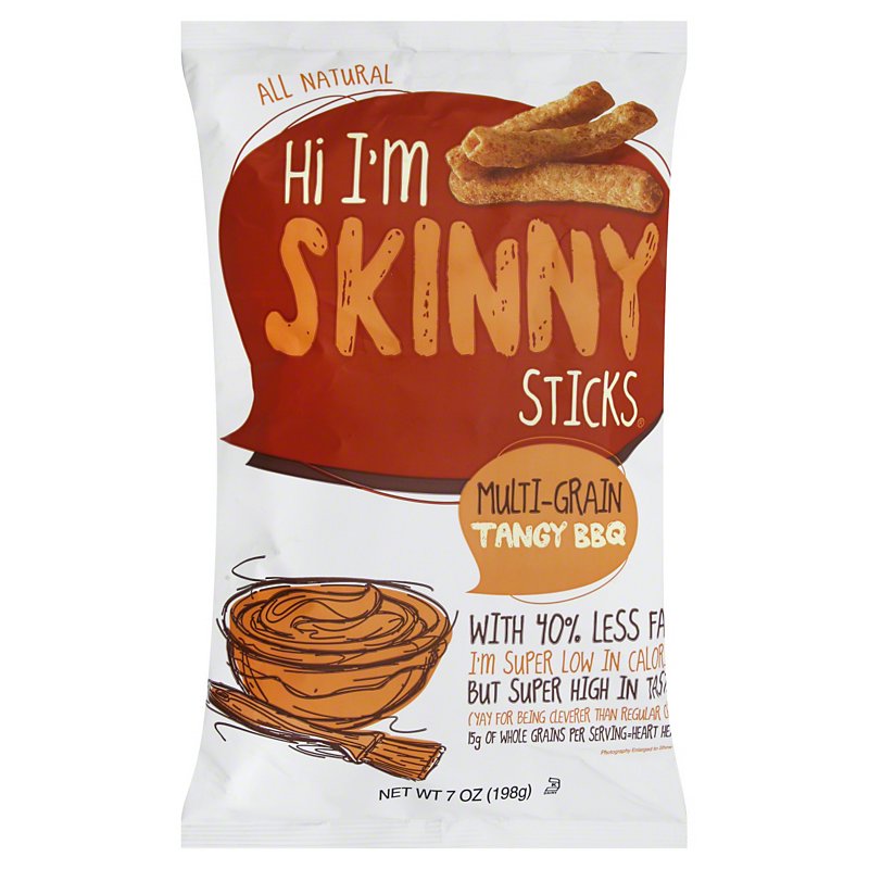 Hi I'm Skinny Multi-grain Tangy BBQ Skinny Sticks - Shop Snacks & Candy ...